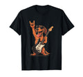 Rock Dog Funny Pet Illustration Music T-Shirt - Trendy Graphic Men Women