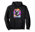 Inspired Vaporwave Aesthetic Dog Hoodie - Streetwear Style Unisex