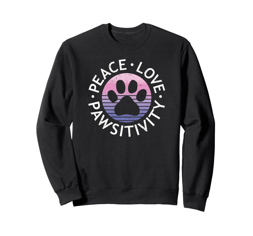 Animal Rescue Adoption Foster Dog Sweatshirt - Custom Art Print for Adults