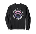 Animal Rescue Adoption Foster Dog Sweatshirt - Custom Art Print for Adults