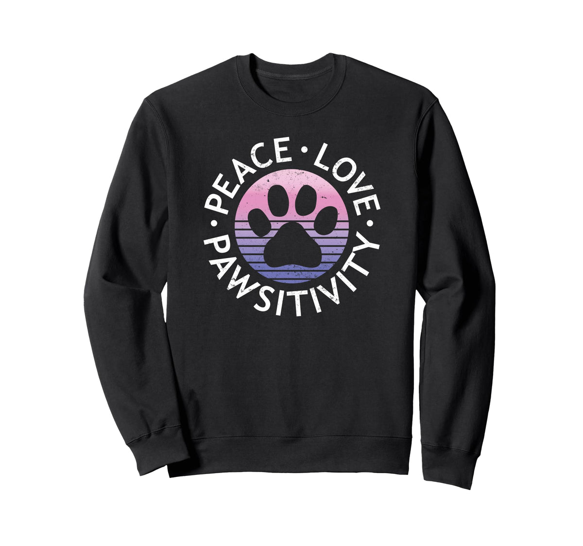 Animal Rescue Adoption Foster Dog Sweatshirt - Custom Art Print for Adults