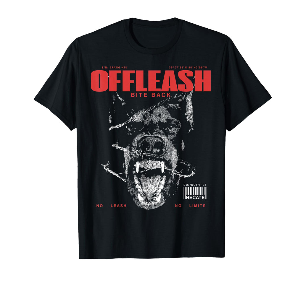 Doberman Dog Streetwear Urban Hip Hop T-Shirt - Unique Graphic Men Women