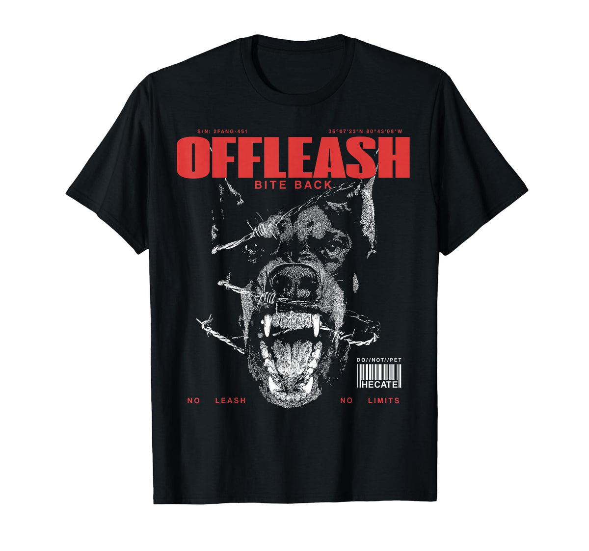 Doberman Dog Streetwear Urban Hip Hop T-Shirt - Unique Graphic Men Women