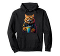 Vaporwave Aesthetic Coffee Cats Art And Hoodie - Unique Graphic for Adults