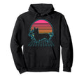 Corgi Dog 80S Vaporwave Aesthetic Hoodie - Novelty Apparel for Adults