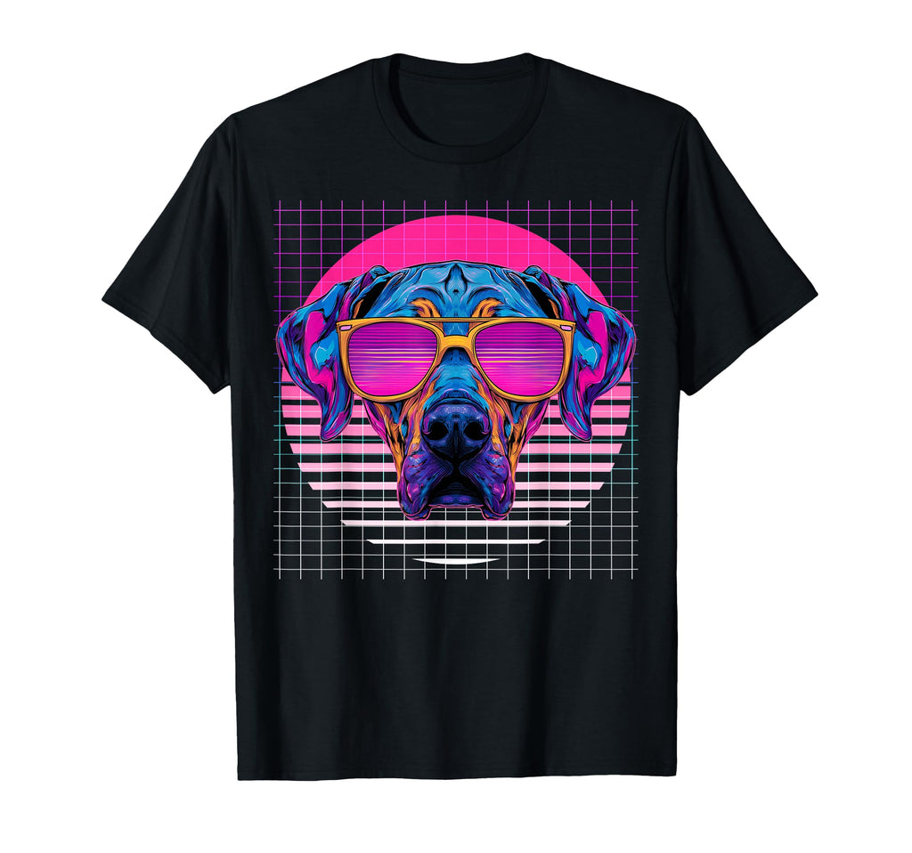 Rhodesian Ridgeback Sunglasses Dog T-Shirt - Fun Novelty Design for Adults
