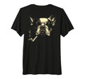French Bulldog Glasses Smoking Pipe T-Shirt - Casual Everyday Wear Unisex