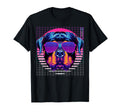 Rottweiler Sunglasses Dog Vaporwave T-Shirt - Casual Everyday Wear Unisex