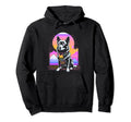 Vaporwave Aesthetic Dog Hoodie - Aesthetic Graphic Men Women