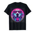 Golden Retriever Sunglasses Dog Vaporwave T-Shirt - Trendy Graphic Unisex