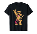 Rock Dog Poodle Guitar Player Funny T-Shirt - Unique Graphic for Adults