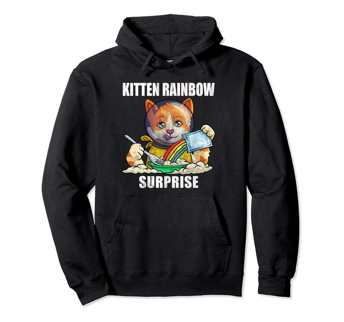 Rainbow Kitten Surprise Grunge Cat