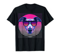 Greyhound Sunglasses Iggy Dog Vaporwave T-Shirt - Custom Art Print Unisex