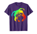 Jug Dog Colorful Rainbow T-Shirt - Streetwear Style for Adults