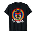 German Shepherd Lgbt Pride Dog T-Shirt - Streetwear Style for Adults