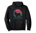 Clumber Spaniel 80S Vaporwave Aesthetic Dog Hoodie - Trendy Graphic Unisex