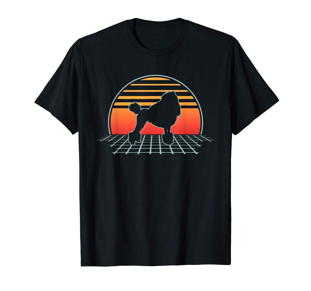 Poddle Dog 70S 80S Animal Vaporwave T-Shirt - Trendy Graphic Unisex