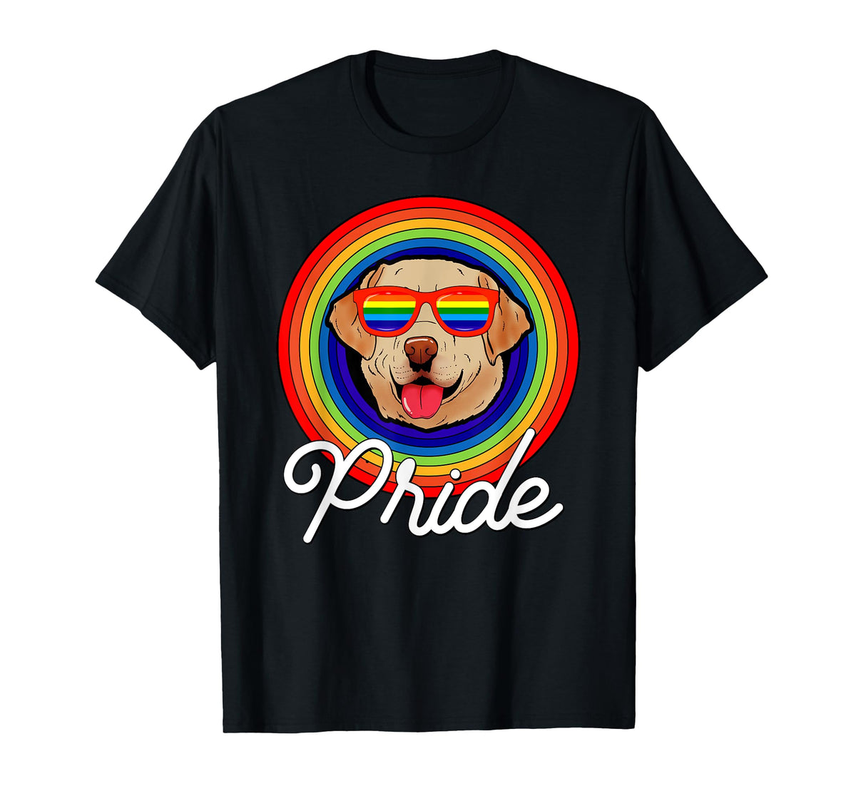 Lgbt Labrador Retriever Pride Dog T-Shirt - Novelty Apparel Men Women
