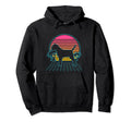Border Terrier Dog 80S Vaporwave Hoodie - Streetwear Style Unisex