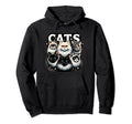 Cat Bootleg Grunge 90S Hoodie - Trendy Graphic Men Women