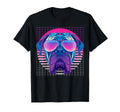 Bullmastiff Sunglasses Dog Vaporwave T-Shirt - Streetwear Style for Adults