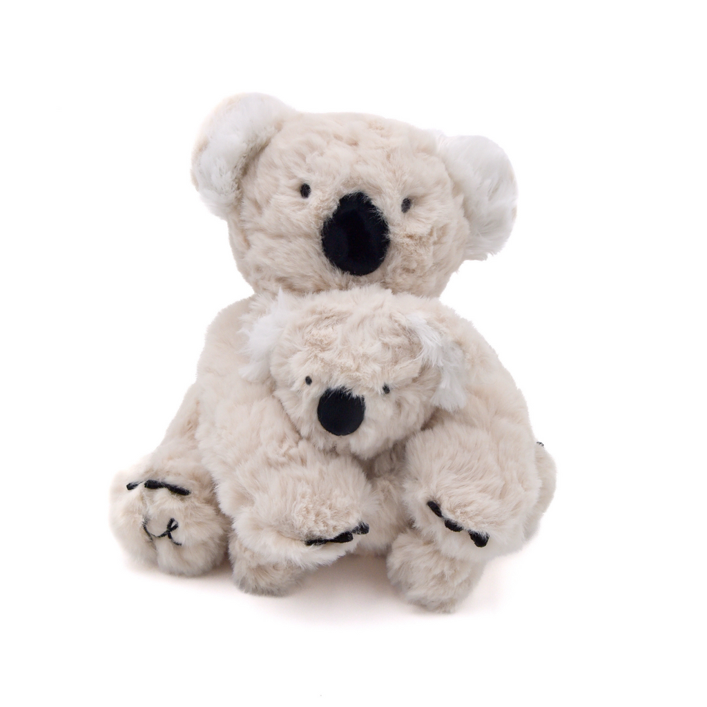Fur Elise Koko Koala Plush Dog Toy Set - Mini & Maxi — Mini and Maxi pair