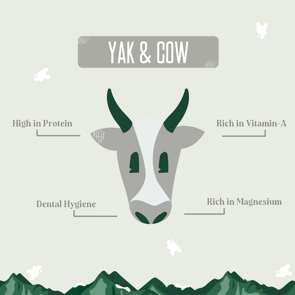 yak9 - Yak and Cow Milk Chews for Dogs