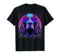 Irish Setter Sunglasses Dog Vaporwave T-Shirt - Minimalist Print Men Women