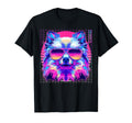 Pomeranian Sunglasses Dog Vaporwave T-Shirt - Graphic Print for Adults