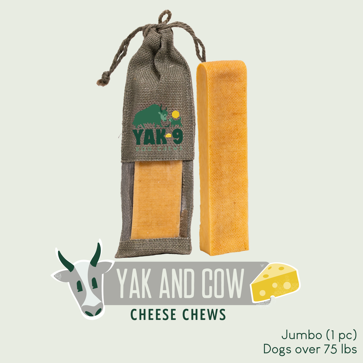 yak9 - Yak and Cow Milk Chews for Dogs