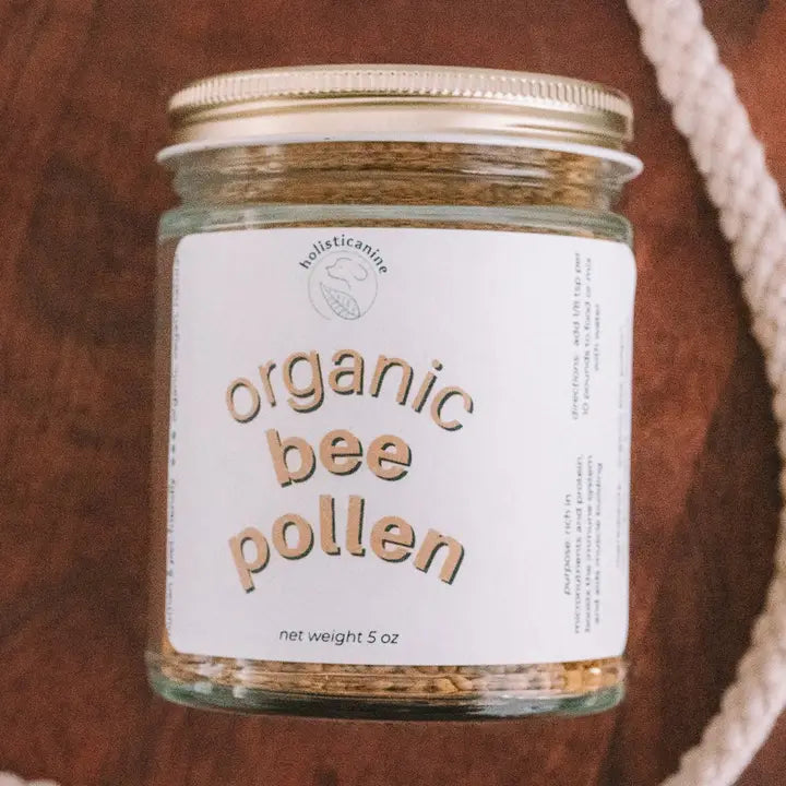 Holisticanine Organic Bee Pollen | Allergy Protection Supplement