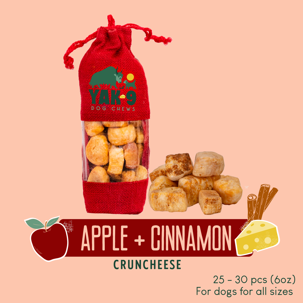 yak9 - Apple Cinnamon Chews for Dogs