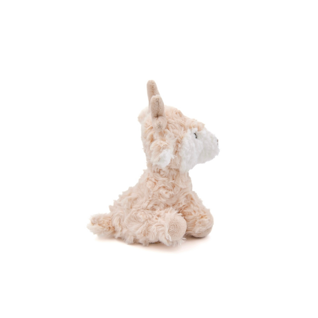 Fur Elise Vixi Reindeer Plush Dog Toy - Mini — side view