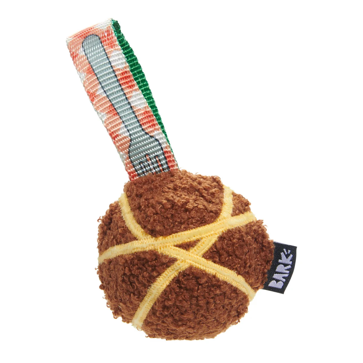 BARK Super Chewer A Squeaky Meat-A-Ball Dog Chew Toy