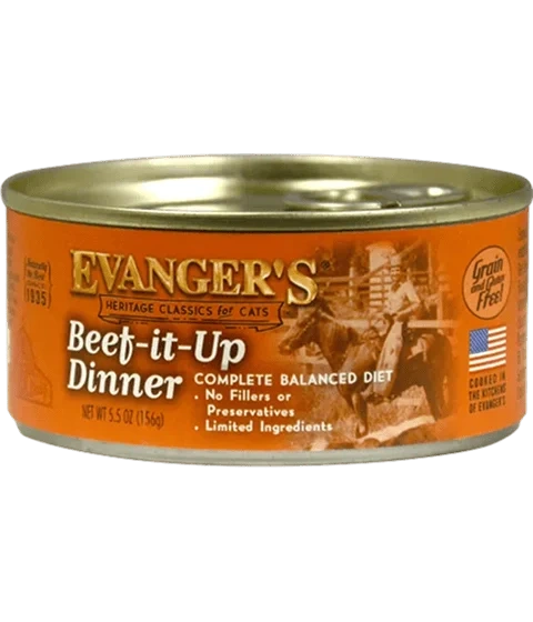 Evanger's Heritage Classic Beef It Up Dinner for Cats