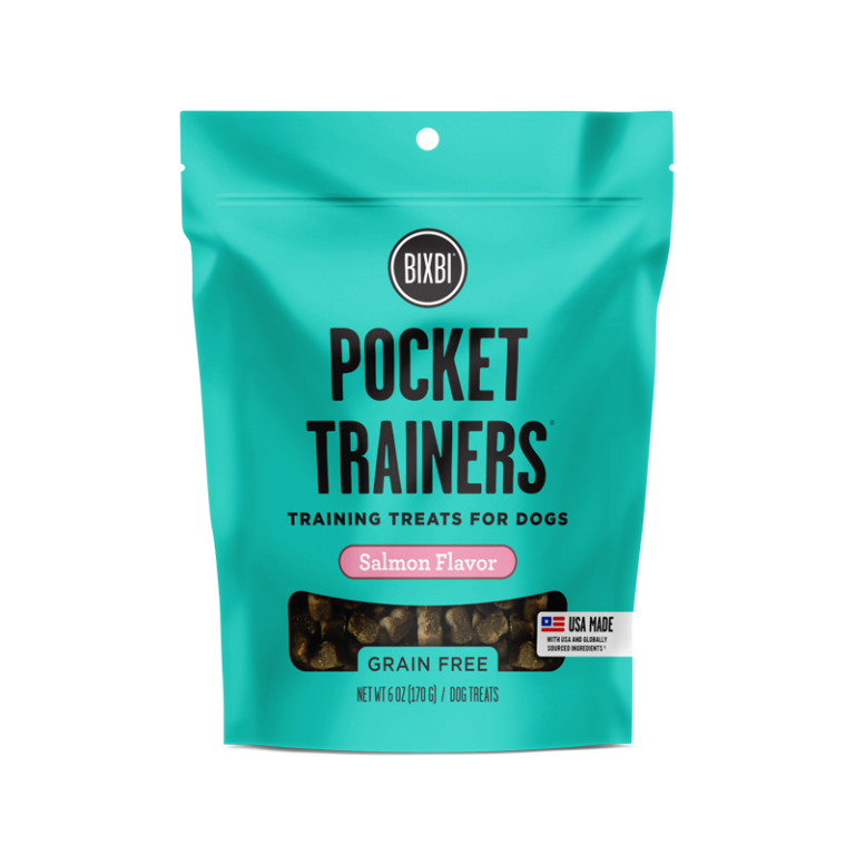 BIXBI Pocket Trainers Salmon Dog Treats - 6 oz