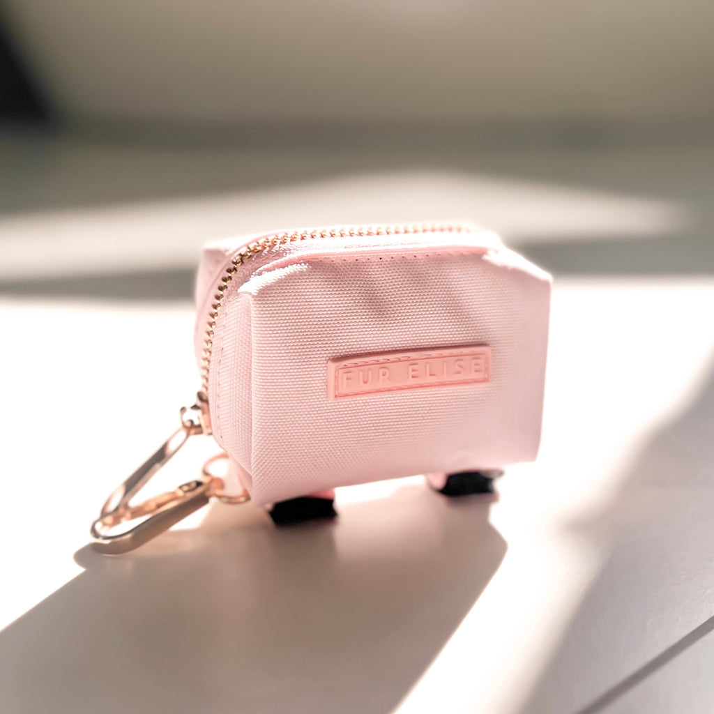 Fur Elise On-the-Go Dog Walking Set - Rose — individual component or lifestyle view