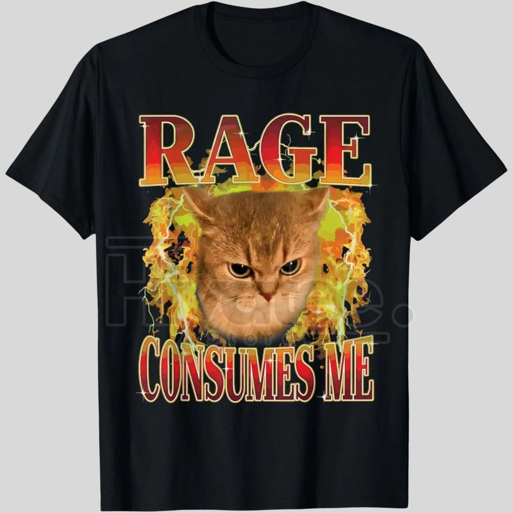Cat Rage Is Consuming Me Classic T-Shirt