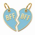 BFF Pet ID Tags Blue