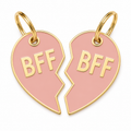 BFF Pet ID Tags Pink