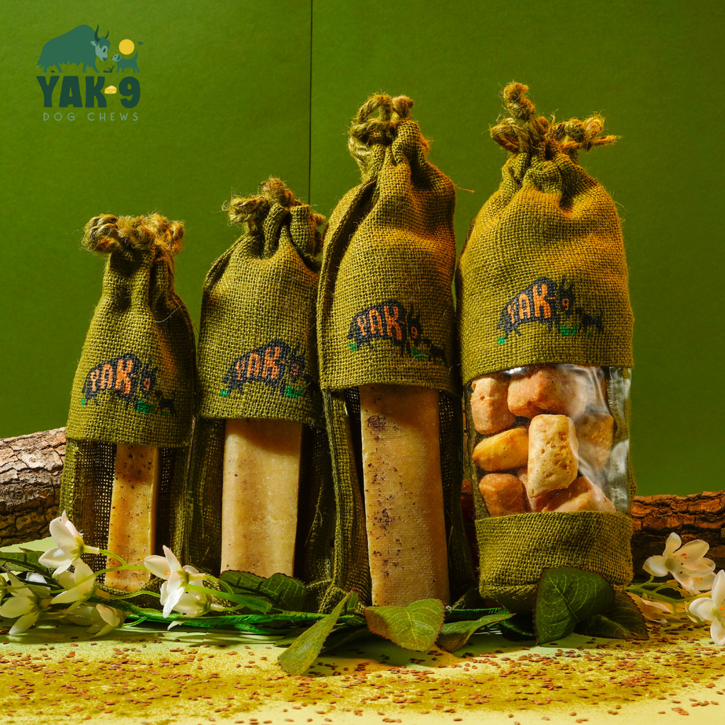 yak9 - Flaxseed Yak Chews for Dogs