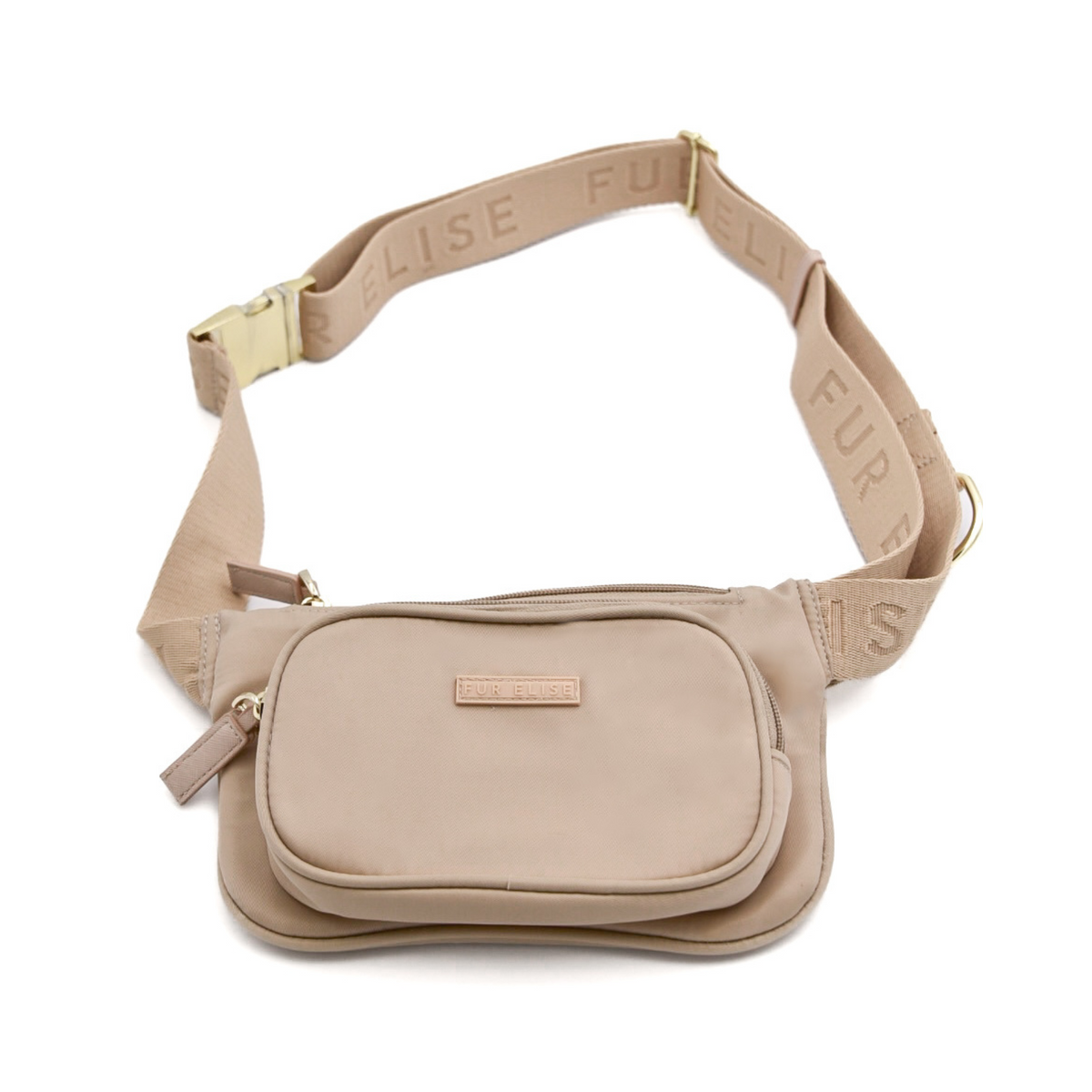 Fur Elise Dog Walking Bag - Sand — product view