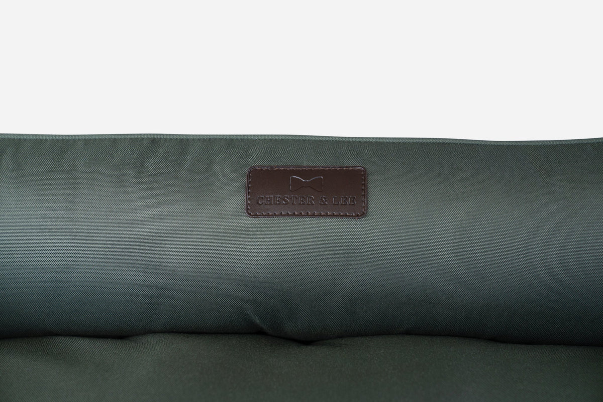 Chester & Lee - Waterproof Sleeper Dog Bed Green