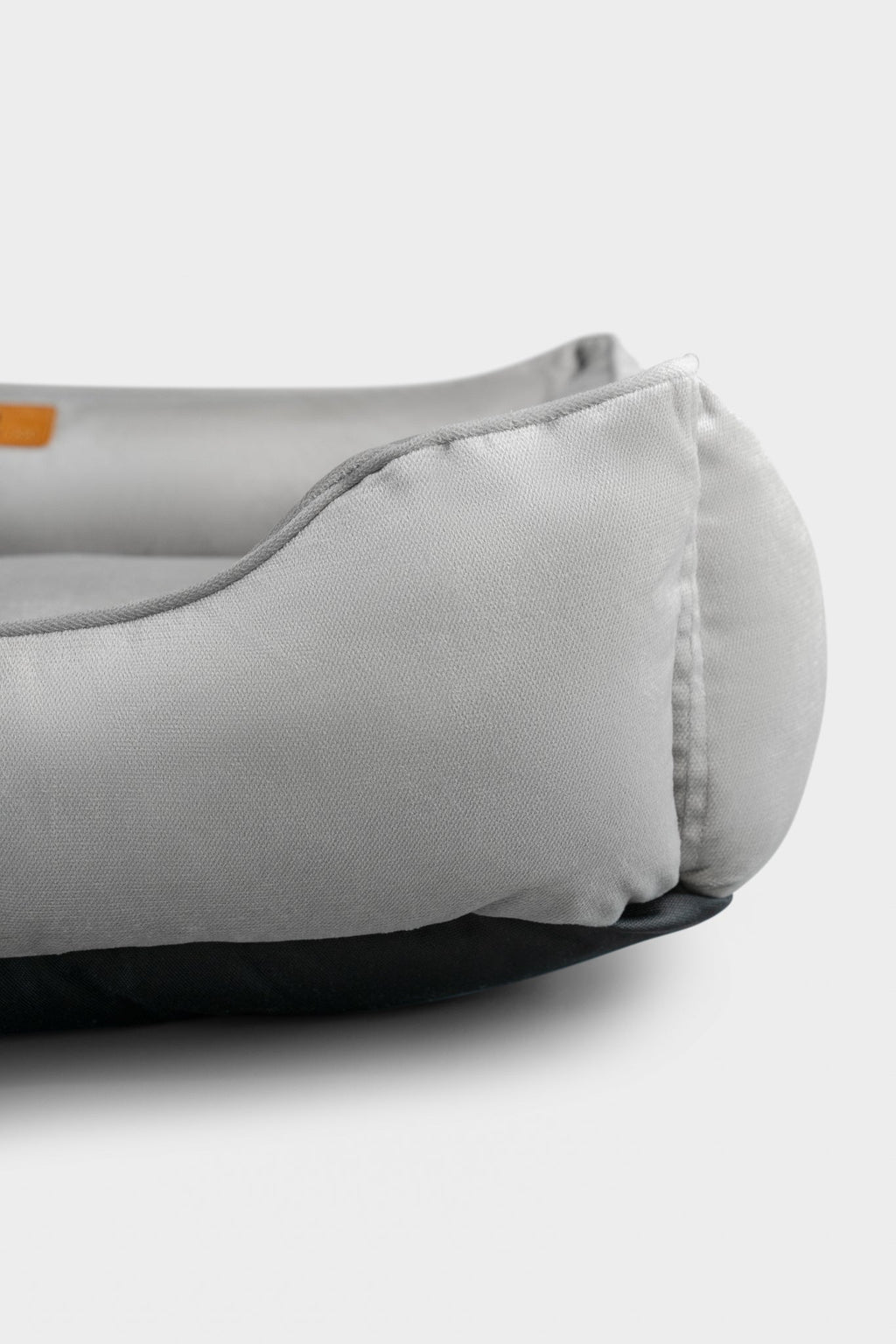 Chester & Lee - Classic Velvet Sleeper Dog Bed Gray
