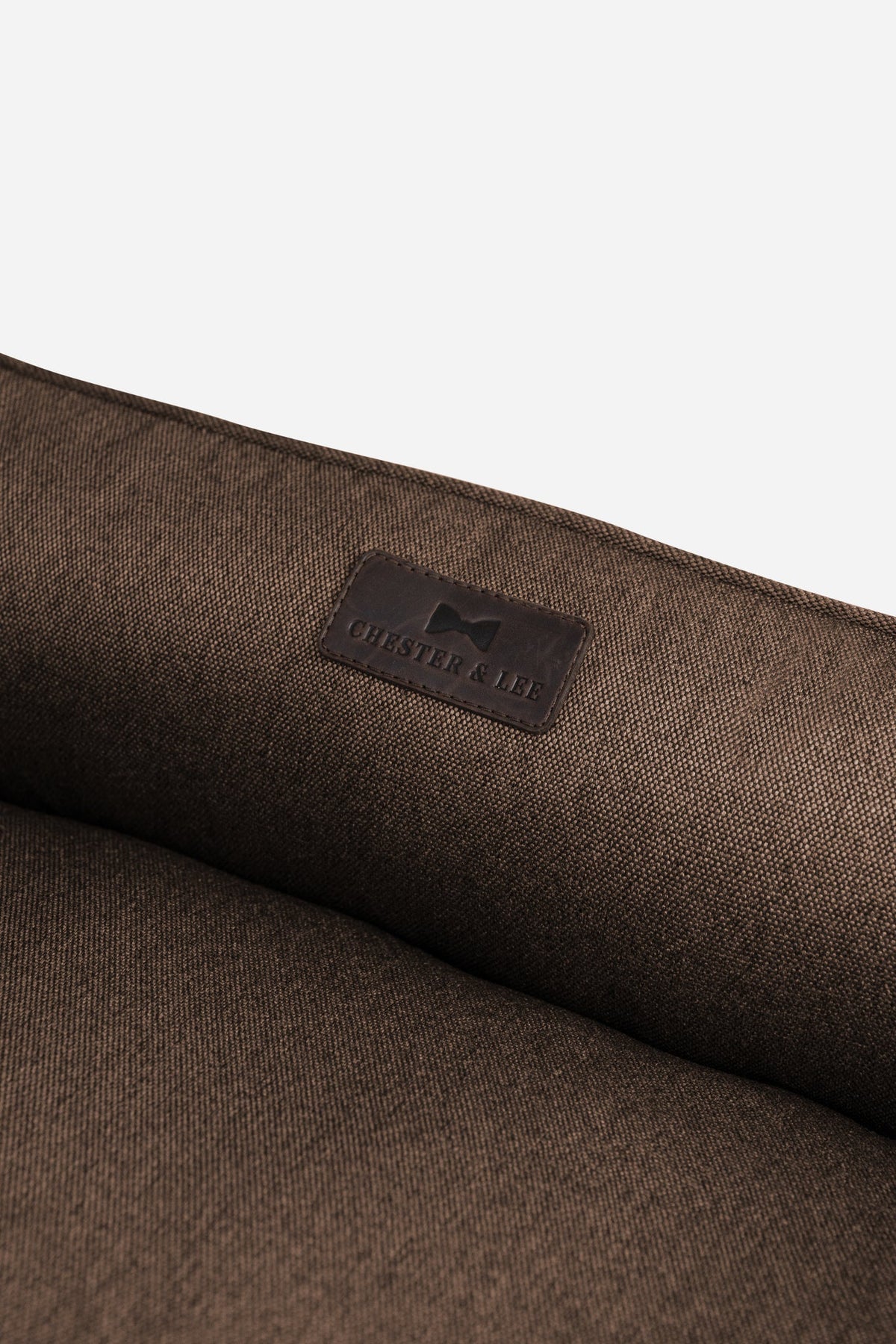 Chester & Lee - Cotton Sleeper Dog Bed Brown