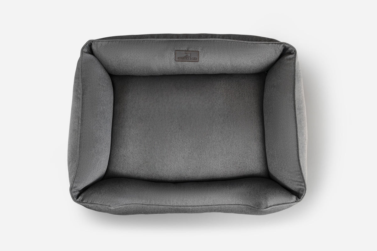 Chester & Lee - Cotton Sleeper Dog Bed Gray