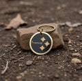 Franco - Deep Engraved Brass ID Tag