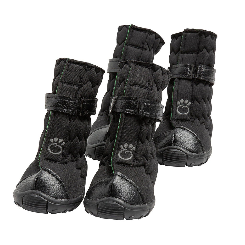 GF PET Elasto-Fit Dog Boots - Black