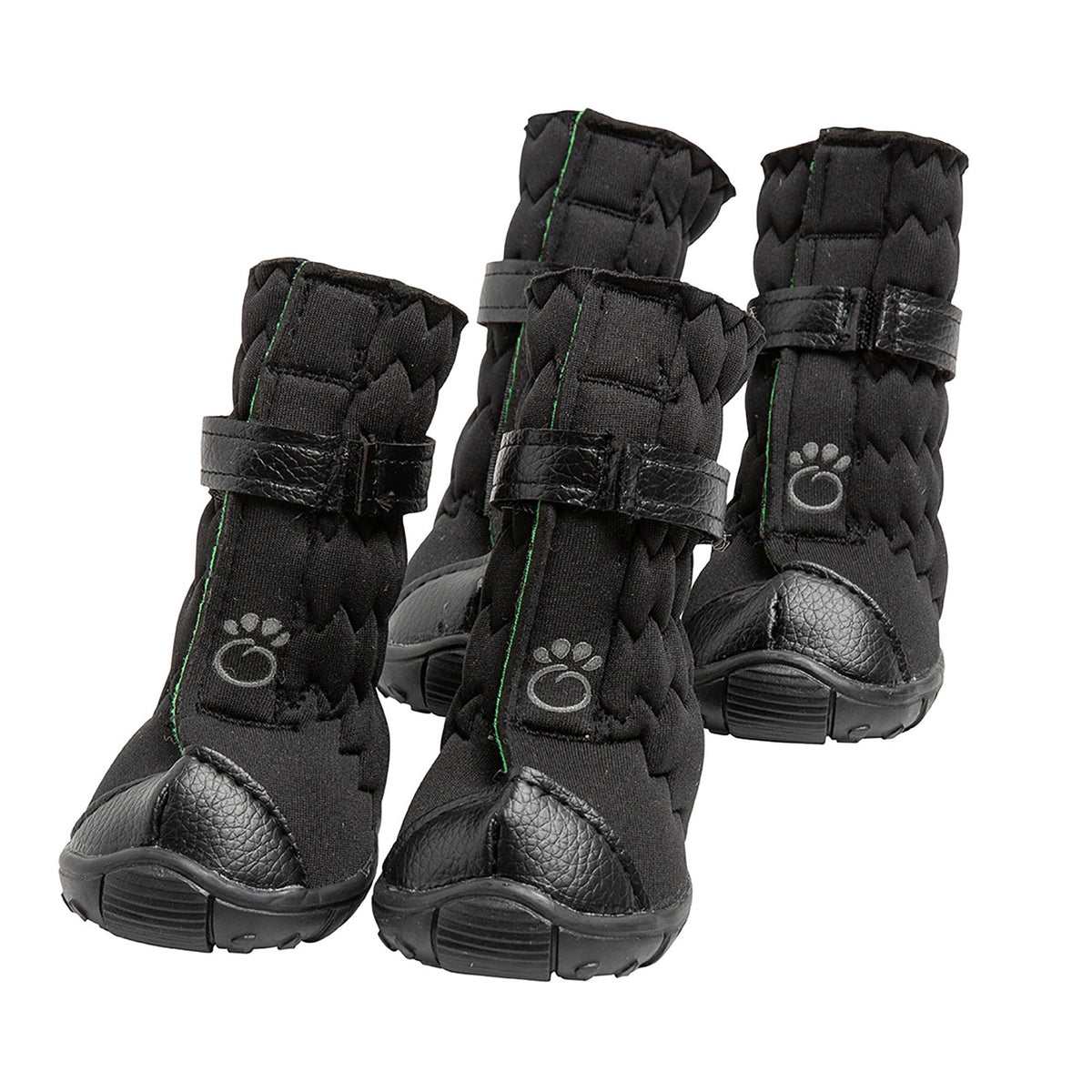 GF PET Elasto-Fit Dog Boots - Black