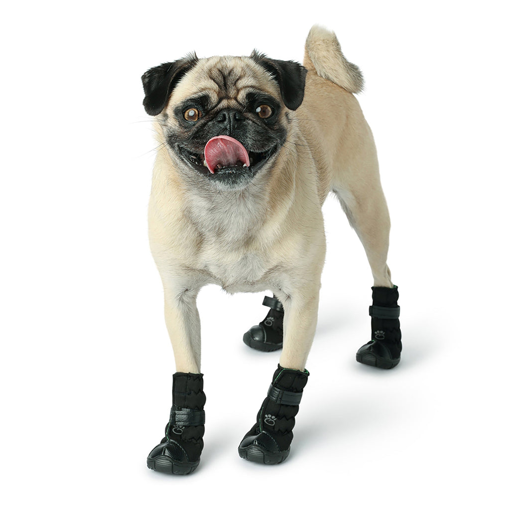 GF PET Elasto-Fit Dog Boots - Black